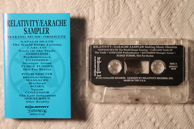 Making Music Obsolete cassette Napalm DEATH metal Entombed Carcass 