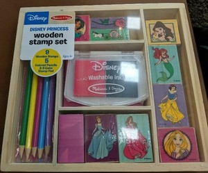 melissa and doug disney princess stamp set