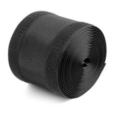 Black Floor Cord Cover Carpet Cable Cover Protector Cable Management, 2.8"X 10'