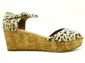 cheetah print toms wedges