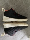 EUC Nike TODDLER LEBRON XV (TD) Black White Sneakers Elastic Shoelace Size 7C — photo 4