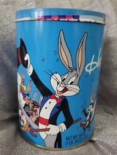 Vtg 1989 50th Bugs Bunny Happy Birthday Brachs Jelly Bean Tin