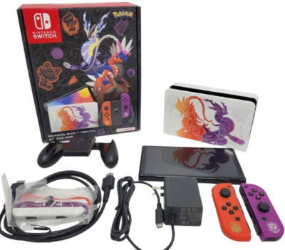 Nintendo OLED Switch Console Pokémon Scarlet & Violet Limited