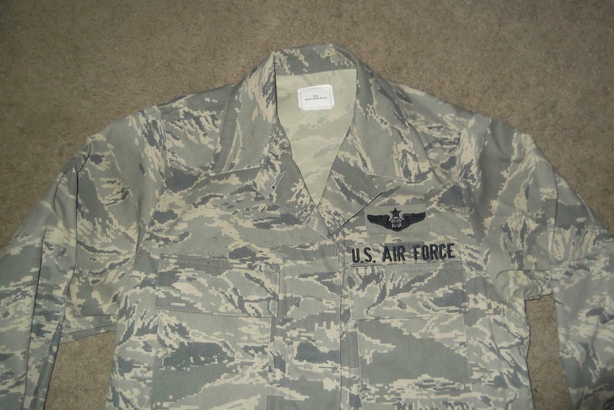 Airman Battle Uniform Air Force Acu Uniform Military ABU Shirt 12S
