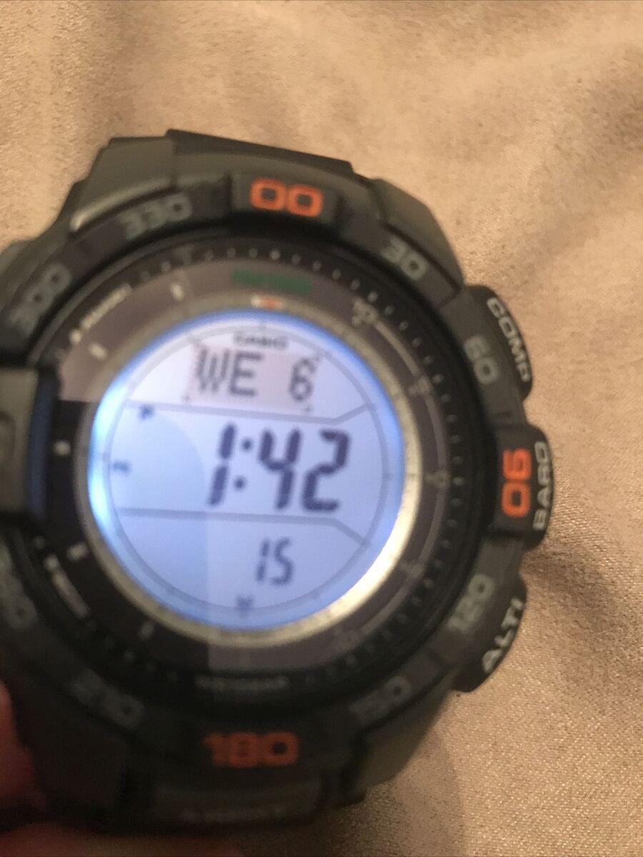 Casio 3415 Prg-270 Pro Trek Water Resistant 10Bar New | eBay Casio 3415 Prg-270 Pro Trek Water Resistant 10Bar New | eBay