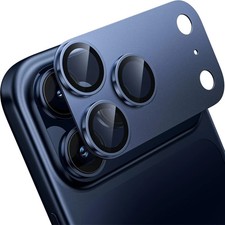 Metal Glass Camera Lens Protector for iPhone Models 13 to 17
