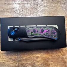 Kizer Tycho BROP Exclusive, 80’s Camo Carbon ,S45VN Blade Steal