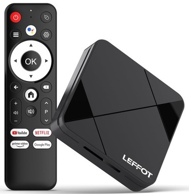 Android 14.0 Tv 2025 Leffot Rk3518 4K Ultra Hd Streaming Device For Tv 2Gb Ram