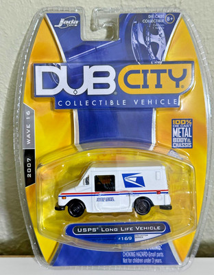 2007 JADA 1:64 DUB CITY USPS LLV LONG LIFE VEHICLE POSTAL CARRIER SERVICE RARE!