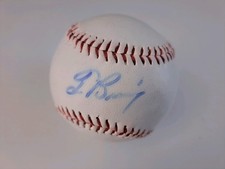 Tom Browning Cincinnati Reds #32 Autographed Signature Baseball Cincinnati Bell