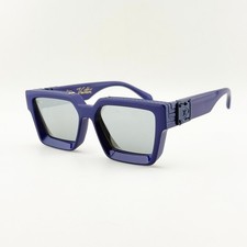 Louis Vuitton Z1165E 1.1 Millionaires Blue Frame Grey Lens Sunglasses