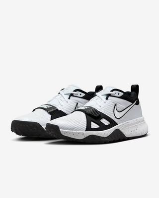 Size 10.5 - Nike Air Zoom Diamond Elite Turf White Black Splatter