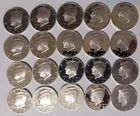 2004-S Proof 90% Silver Kennedy Half Dollar Roll 20 Coins 7.24 oz