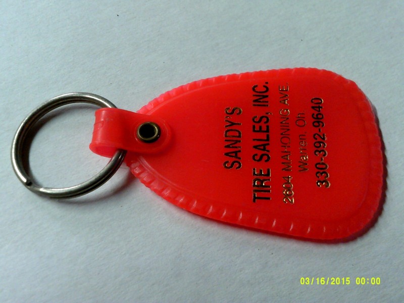 key chain sandy's tire