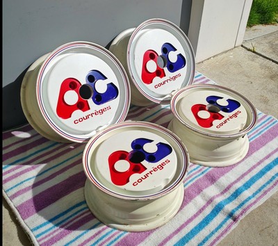 ＡＣ courrèges クレージュ １４インチ ホイール 4個セット Staggered AC Courreges ACB Rims Wheels 13 Inch 14 Inch 4x114 +38