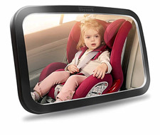 Baby Car Mirror Rear Facing Infant Safety Mirror Crash Tested NIB
