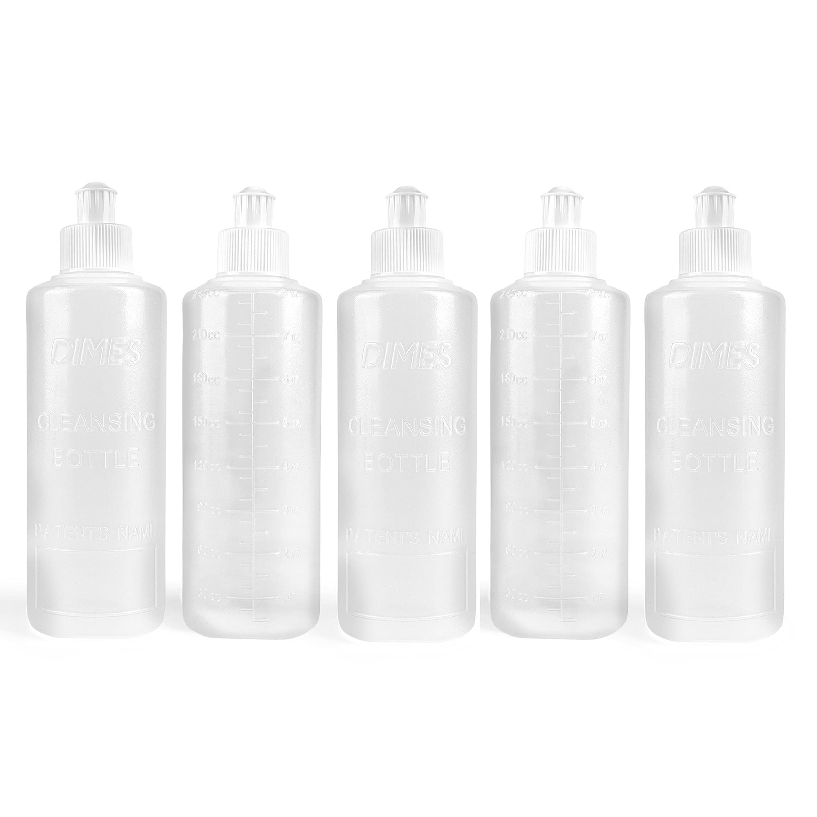 Dimes Peri Bottle for Postpartum Care [5-Pack] &ndash; 8 oz Peri