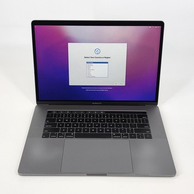 MacBook Pro 15 Touch Bar Space Gray 2018 2.2 GHz i7 16GB 256GB Radeon Pro 555X