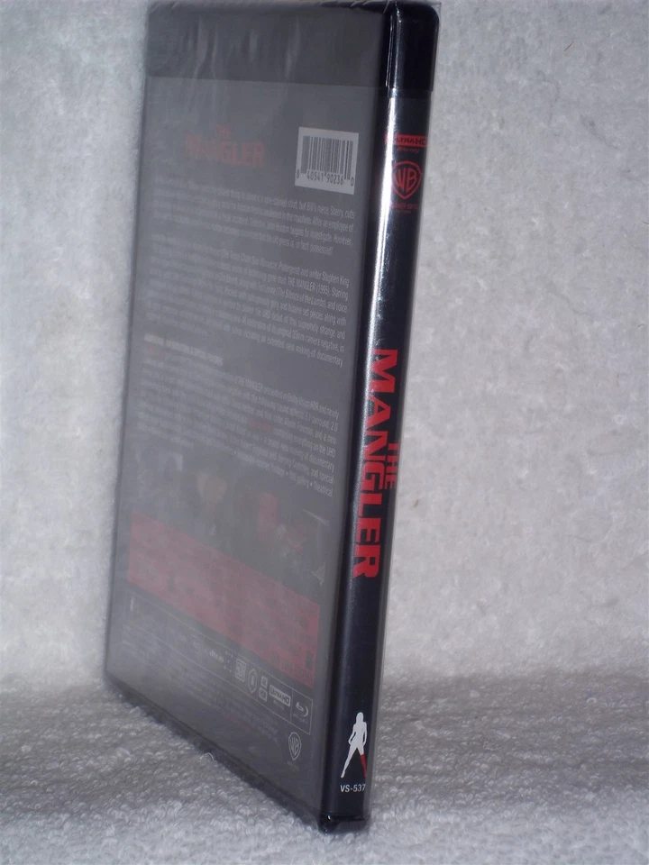 The Mangler (4K/Blu-ray, 2026) NEW Robert Englund Tobe Hooper horror thriller - Image 2 of 3