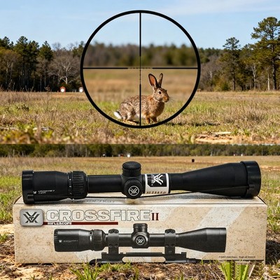 Vortex Crossfire II 4-12x44 Dead-Hold BDC 1'' Riflescope For Precision Shooting