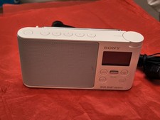 Sony XDR-S41D Portable DAB DAB+ FM Portable Radio White