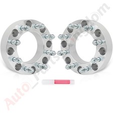 2 2 Wheel Adapters 8x180 To 8x170 14x1.5 For Gmc Sierra Chevy Silverado 2500hd