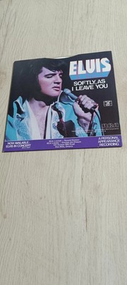 SINGLE ELVIS PRESLEY . UNCHAINED MELODY / VYNIL BLANC.  IMPORT KANADA