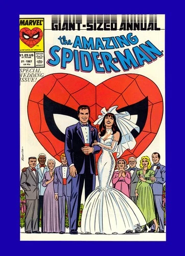 Amazing Spider-Man Annual #21 - Wedding Issue - Romita Cover Marvel 1987 9.6 NM+