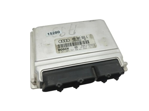 AUDI A6 4B2, C5 Motorsteuergerät ECU 4B0907552C 2.40 Petrol 1999 29085850