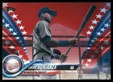 Ehire Adrianza Minnesota Twins 2018 Topps Ind. Day #681 SN /76