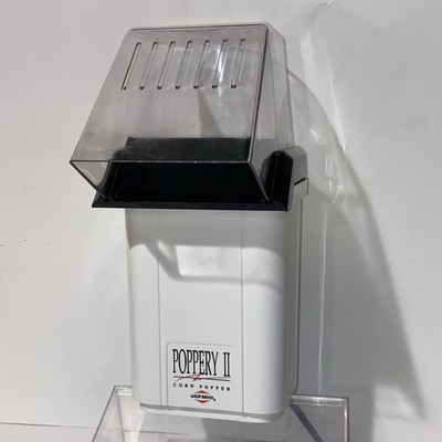 West Bend Poppery II Hot Air Popcorn Popper White Tested 82602-011