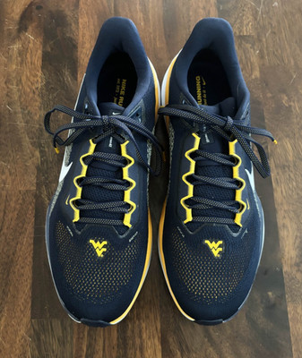 Nike Air Zoom Pegasus 41 West Virginia Mountaineers Sneakers Mens Size 10.5