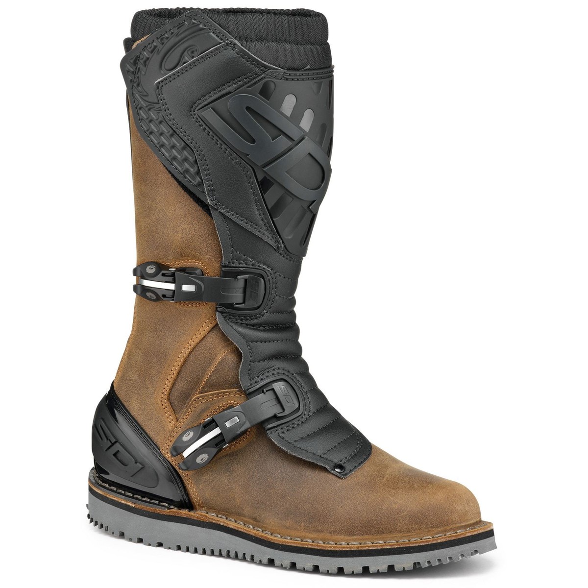 Trial Zero 2 Motorcycle Boots - Tobacco/Black - Size 43