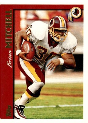 1997 Topps 1997 Topps #321 Brian Mitchell Washington Redskins