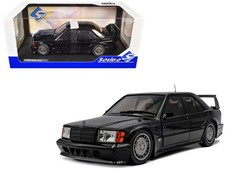 Mercedes Benz 190 Evolution II (W201) "Solido Works" Black 1/18 Diecast Model Ca