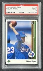 NOLAN RYAN PSA 9 1989 UPPER DECK #774 RANGERS 128