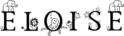 Custom Personalized Baby Child Kids  Room Name Vinyl Wall Lettering Decal USA