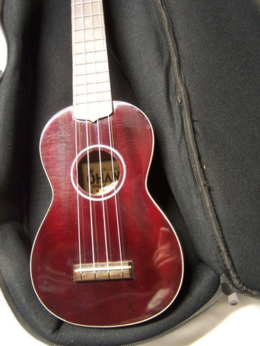 Ohana Model SK-15mr Soprano Size Mohogany Wood Ukulele - With Gig Bag EXUC - Picture 6 of 18