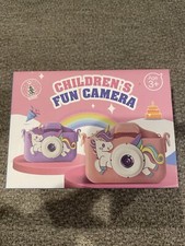 Kids Pink Unicorn Digital Camera Brand New