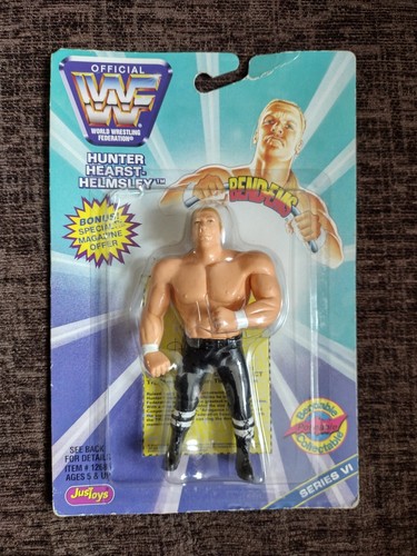 WWF Just Toys Bend-ems Triple H figure moc hunter ...