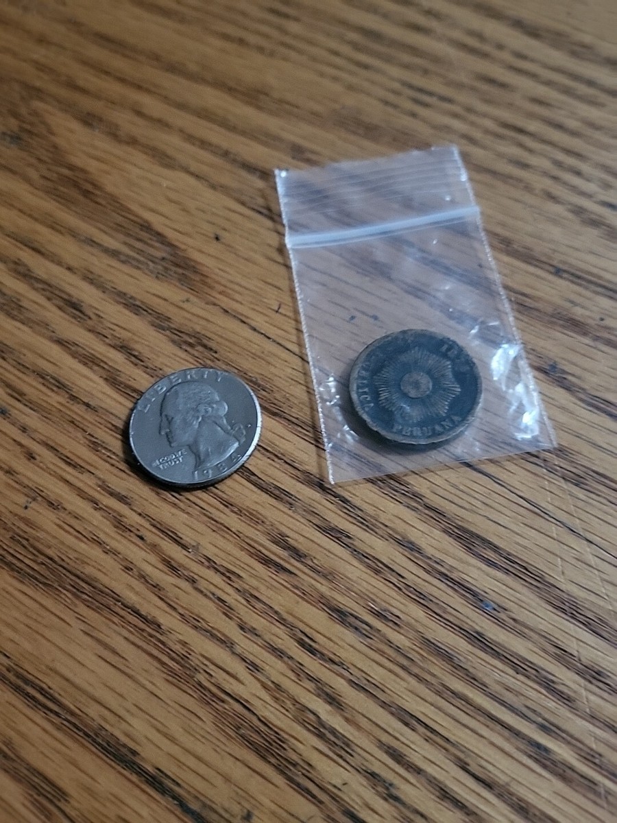 ペルー　2CENTAVOS　2センタボ　2ケンタボ　1876年 2 Centavos - Peru – Numista