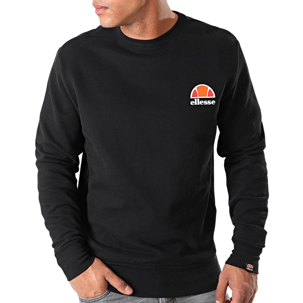 Felpa Uomo Ellesse Gottero – Leggera, Con Cappuccio, Tasca A Marsupio – Cotone/Polyestere, Varie Taglie E Colori - Foto 2