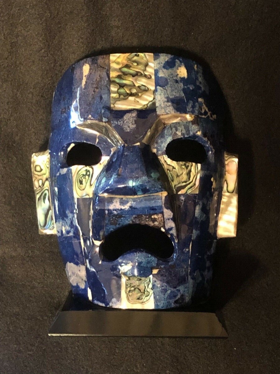 Aztec Modern Masks Aztec Cultural Masks Aztec Jaguar Mask | Fine Art Print | Akasha