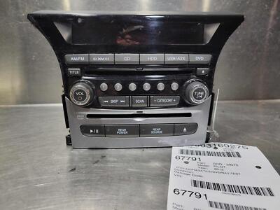Audio & Visual Equip.(radio) HONDA PILOT 12