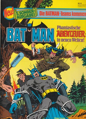   BATMAN SONDERAUSGABE #1 ohne Sammel-Ecke, Ehapa/DC Comics 1981 COMICALBUM Z2