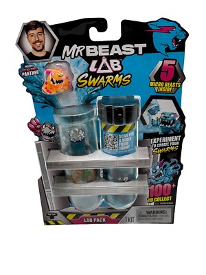 2024 NEW MR BEAST LAB SWARMS 5 Micro Beasts Lab Pack 1'' Figures