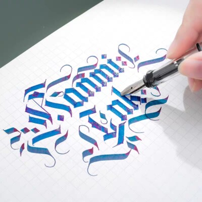 Parallel Calligraphy Fountain Pen Gothic Arabic Italic 0.7 1.1 1.5 1.9 2.5 2.9mm