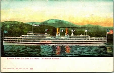 Hudson River Lines Steamer Hendrick Hudson  UNP UDB Postcard Unused