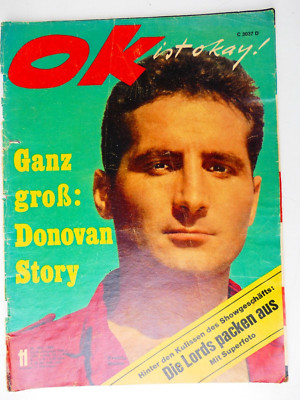 OK ist okay Mai 1966 Donovan Story Lords packen aus H-27474