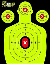 Splatter Target A4 Shoot Rifle Pistol Reactive Air Cheap Targets - FREE POSTAGE